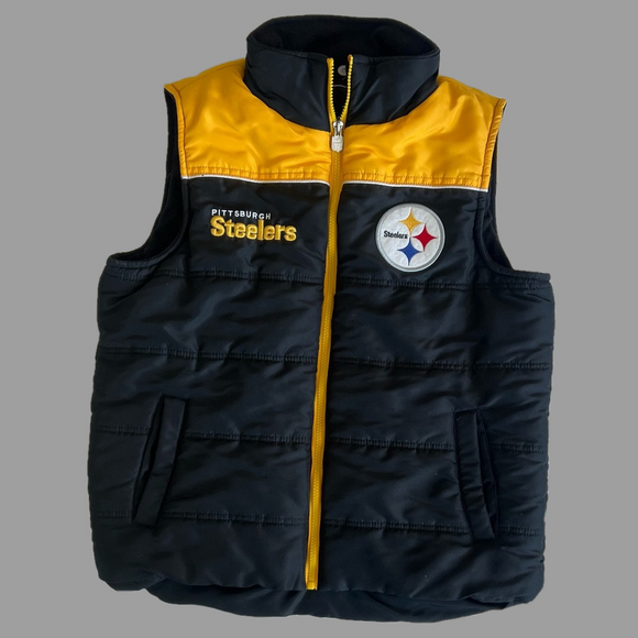 NFL Jackets & Blazers - Pittsburgh Steelers NFL Team Apparel Football Vest